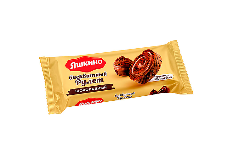 Рулет Яшкино шоколад 200 г