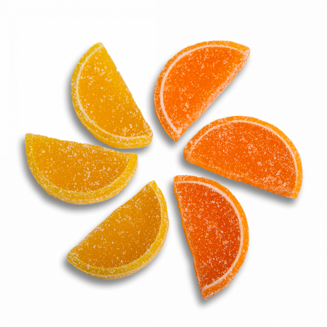 Мармелад Фруктовый нектар дольки аромат лимона/апельсина 1 кг РК