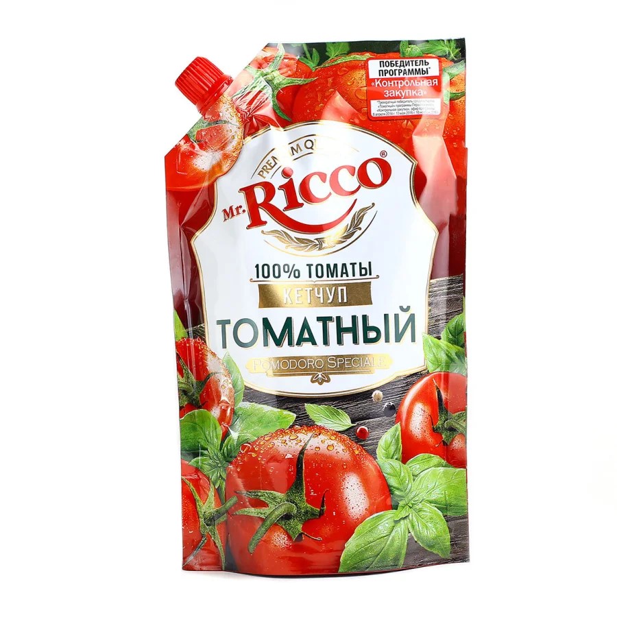 Кетчуп Мр Рикко 300 г дой-пак томатный