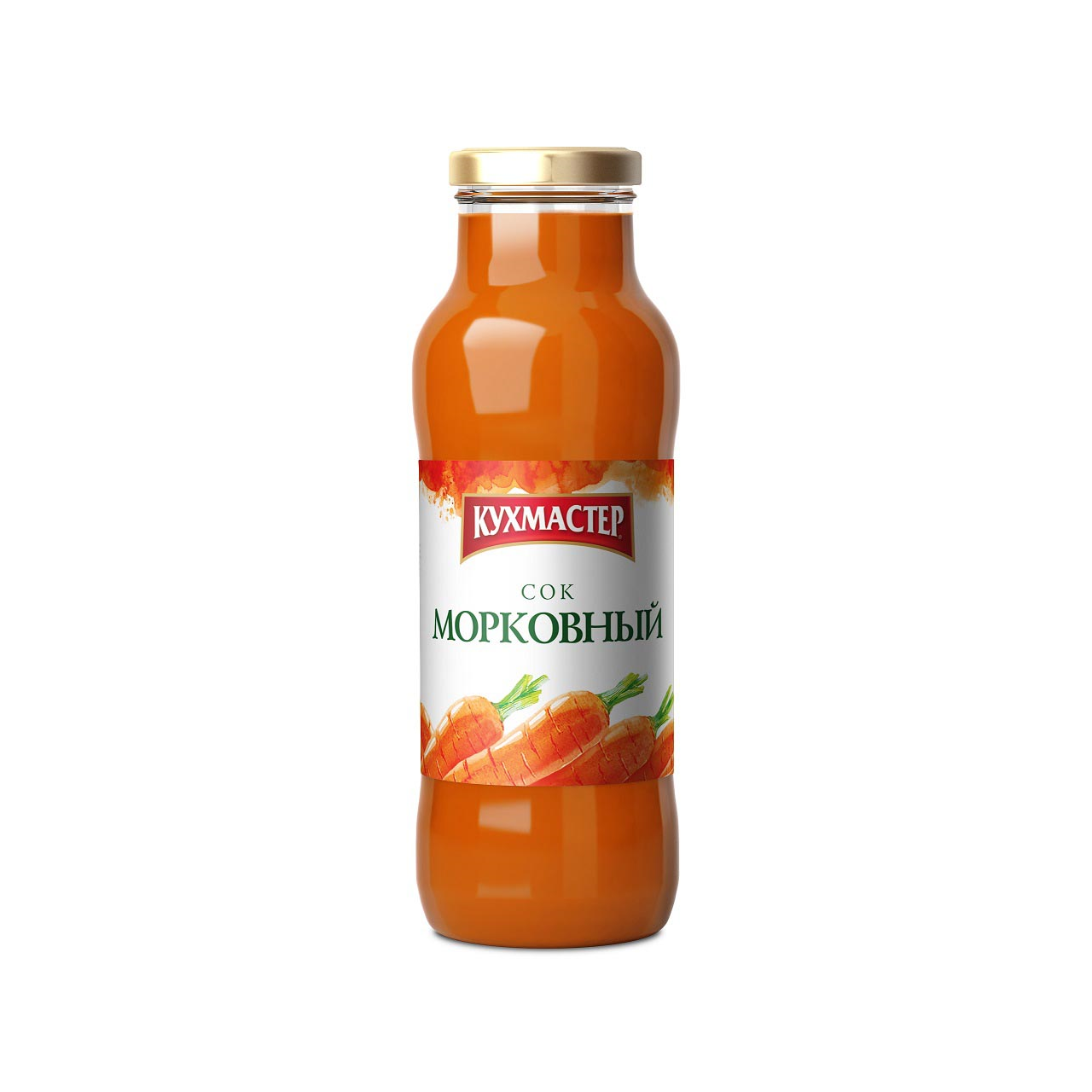 Сок Кухмастер 0,68л ст/б морковный