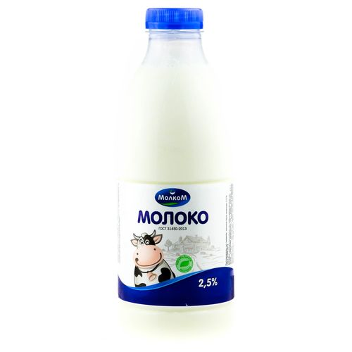 Молоко Молком 2,5% 0,950 л ПЭТ