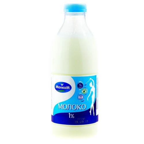 Молоко Молком 1% 0,900 л ПЭТ