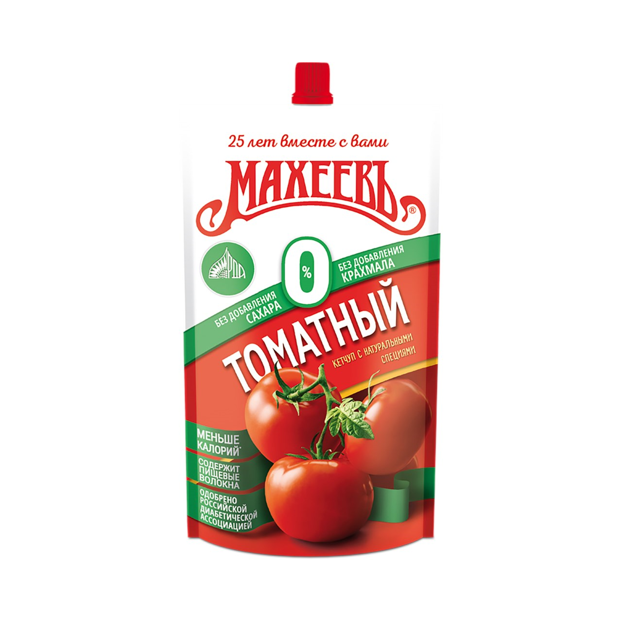 Кетчуп Махеев 300 г дой-пак томатный