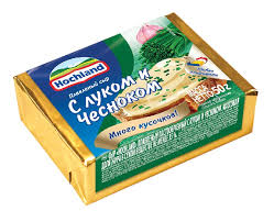 Сыр Хохланд плав 35% 50 г с луком и чесноком