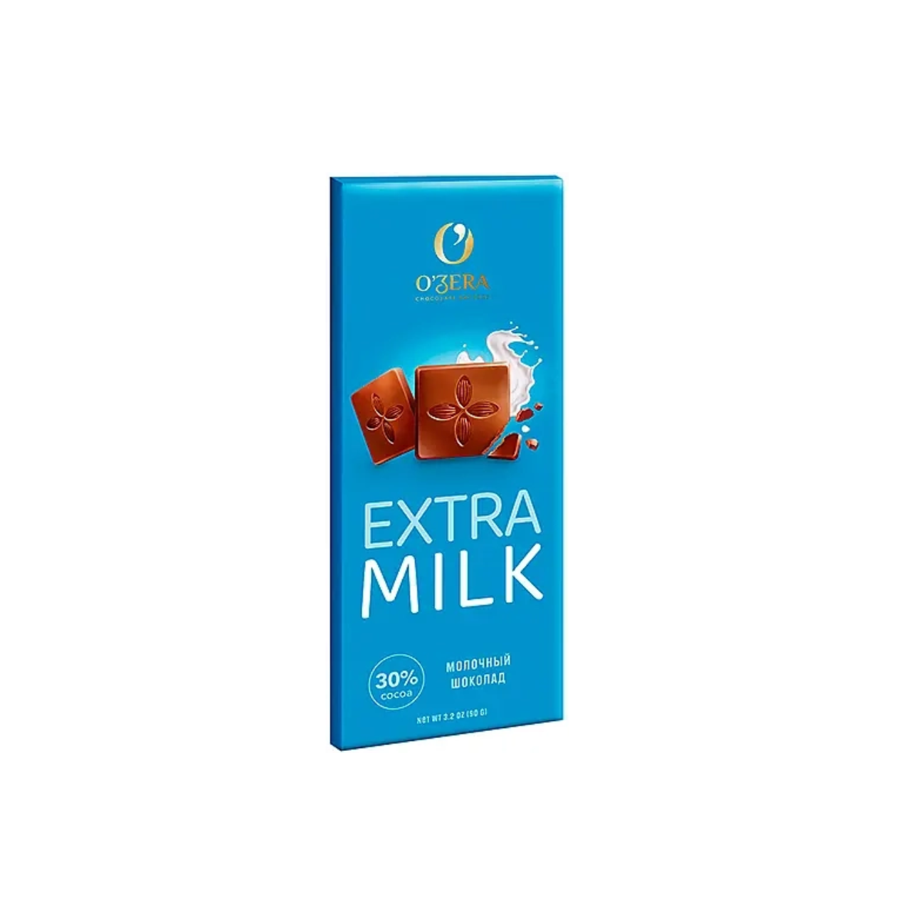 Шоколад Озера молочный 30% 90 г