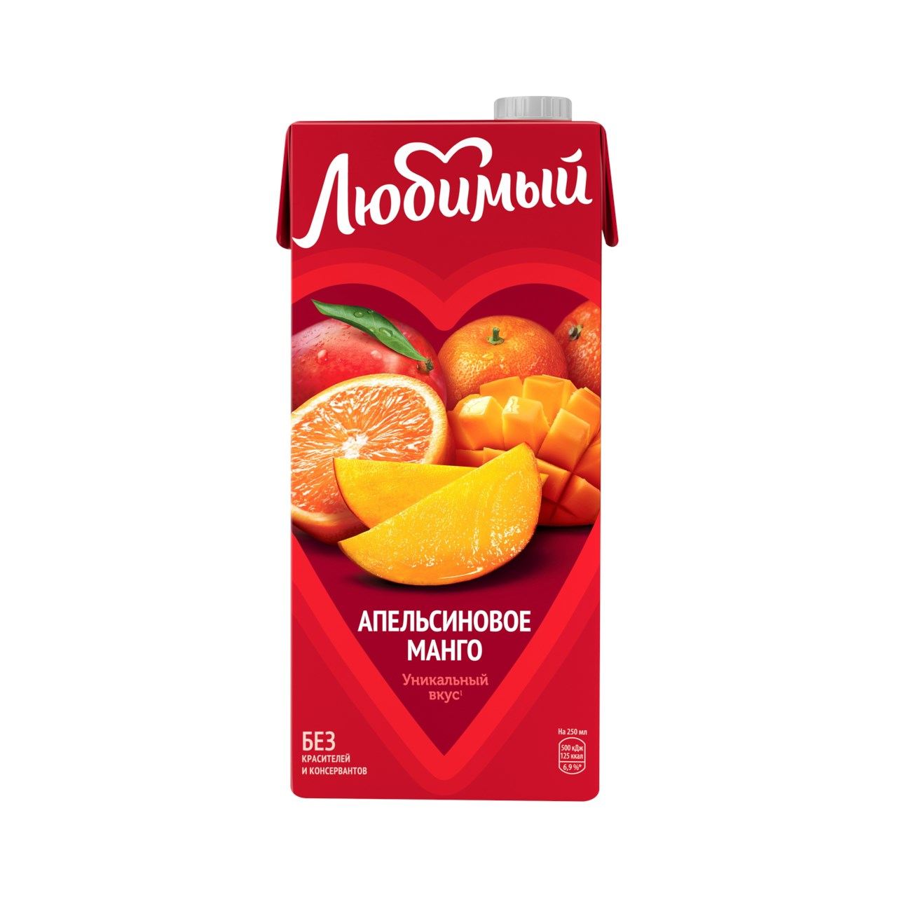 Напиток Любимый 1,93л апельсин/манго/мандарин