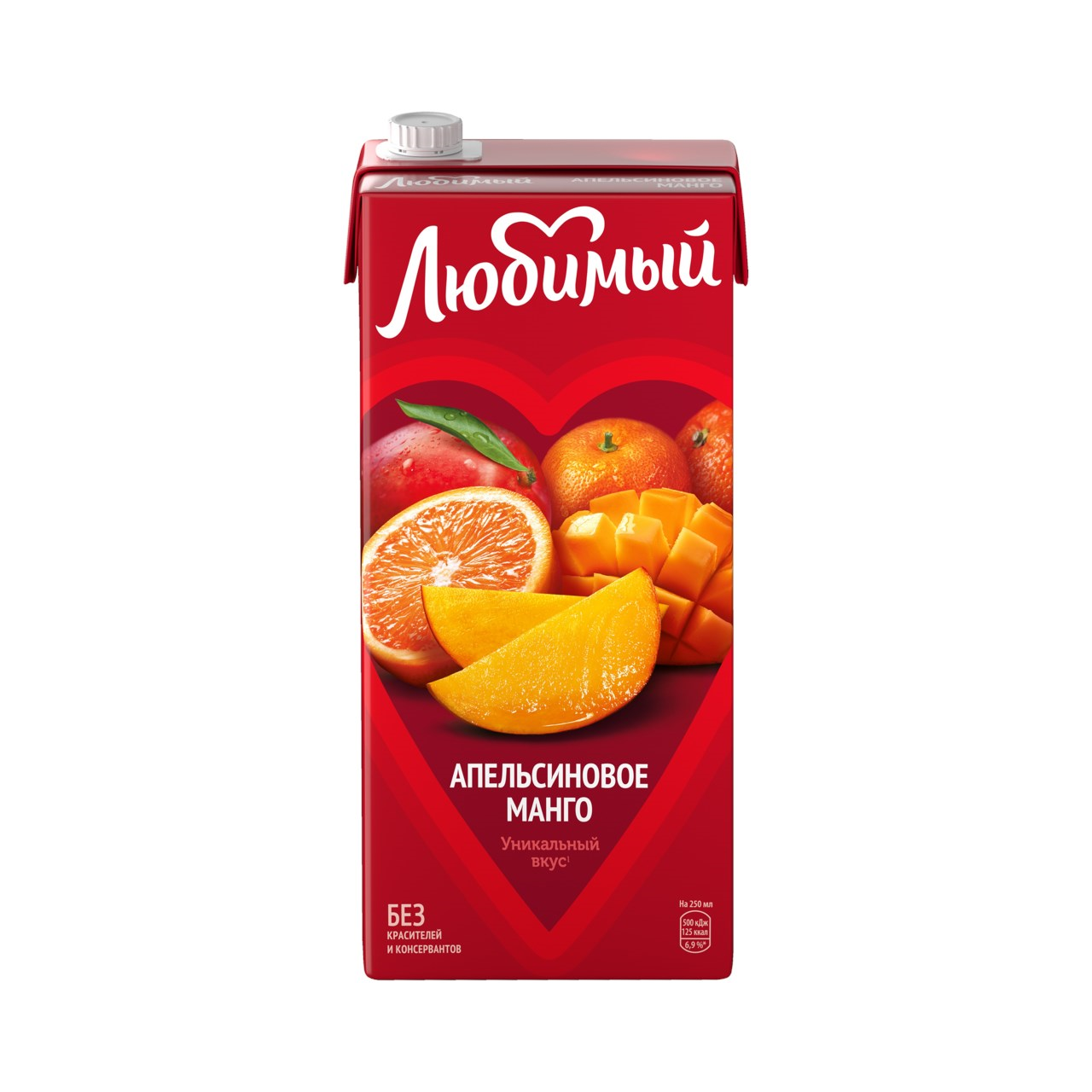 Напиток Любимый 0,95л апельсин/манго/мандарин