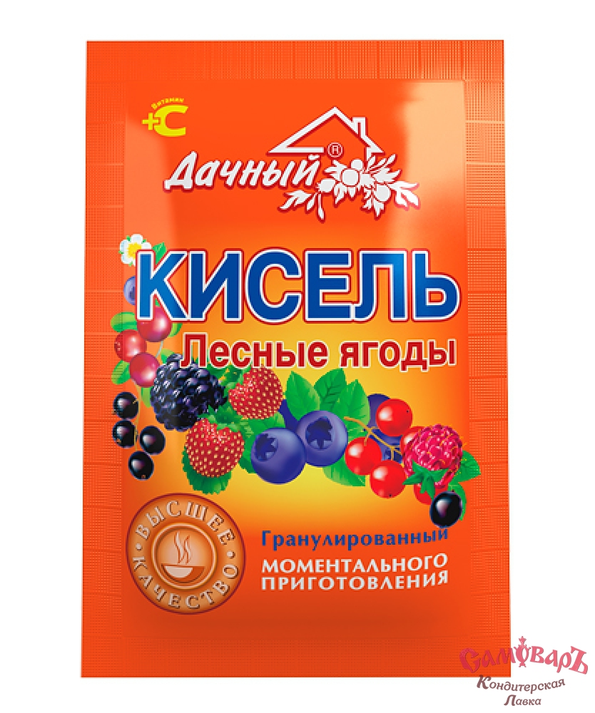 Кисель Дачный б/п 30 г лесные ягоды