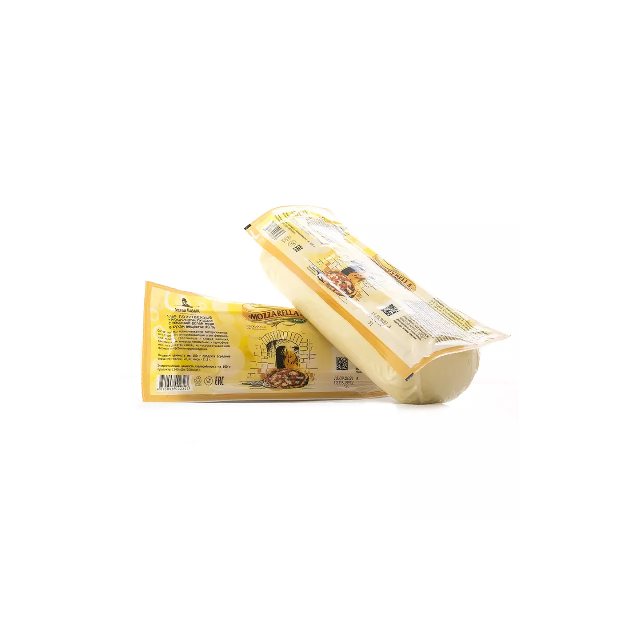 Сырный продукт  Моцарелла 40% 1кг Туров