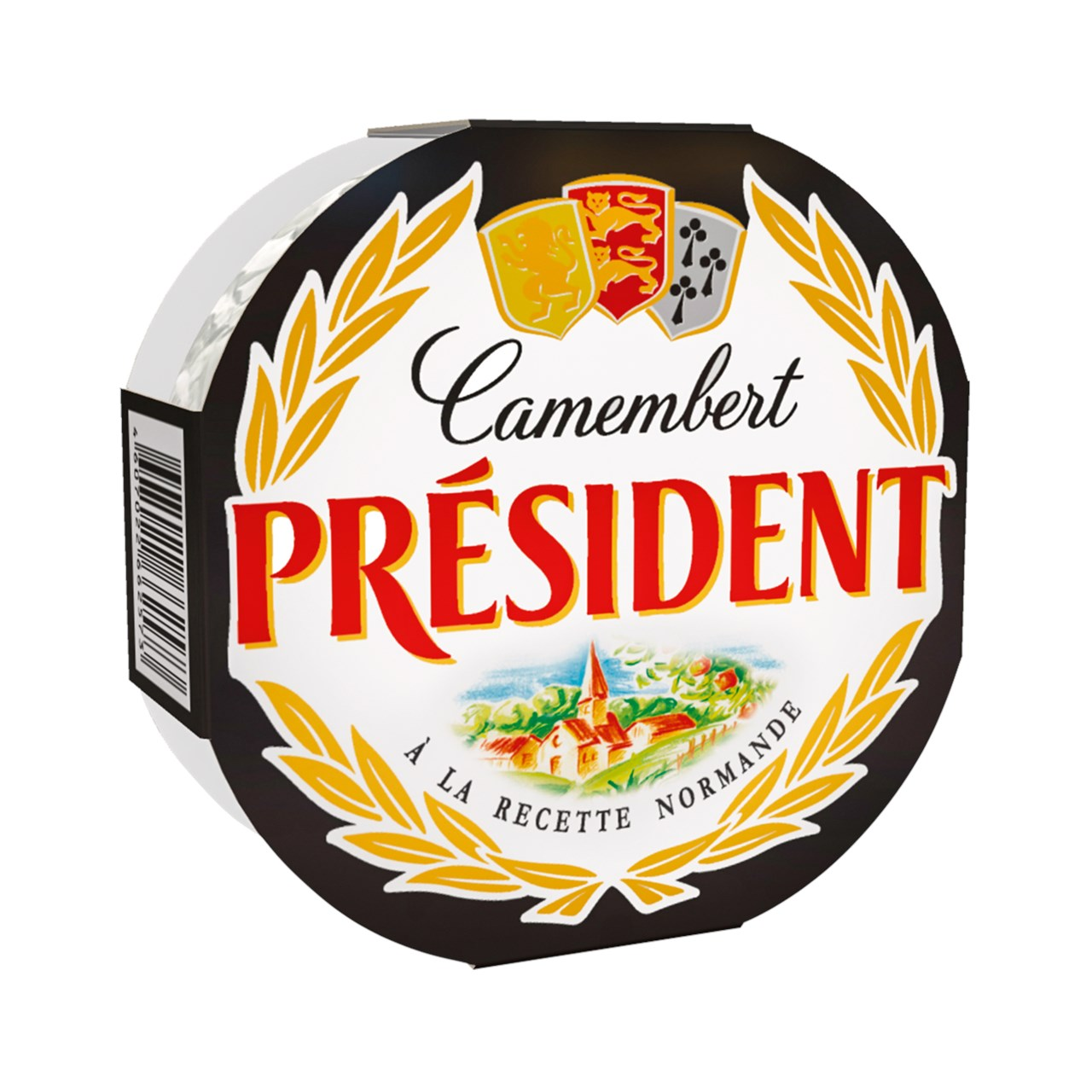 Сыр Президент 45% 125г Камамбер с белой плесенью