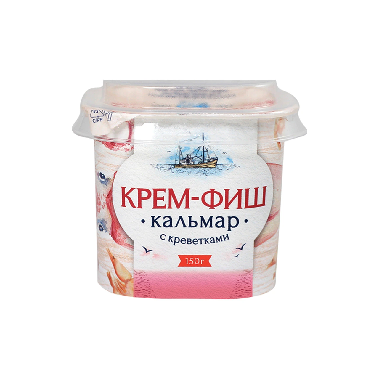 Паста Европром крем- фиш кальмар/креветка 150 г