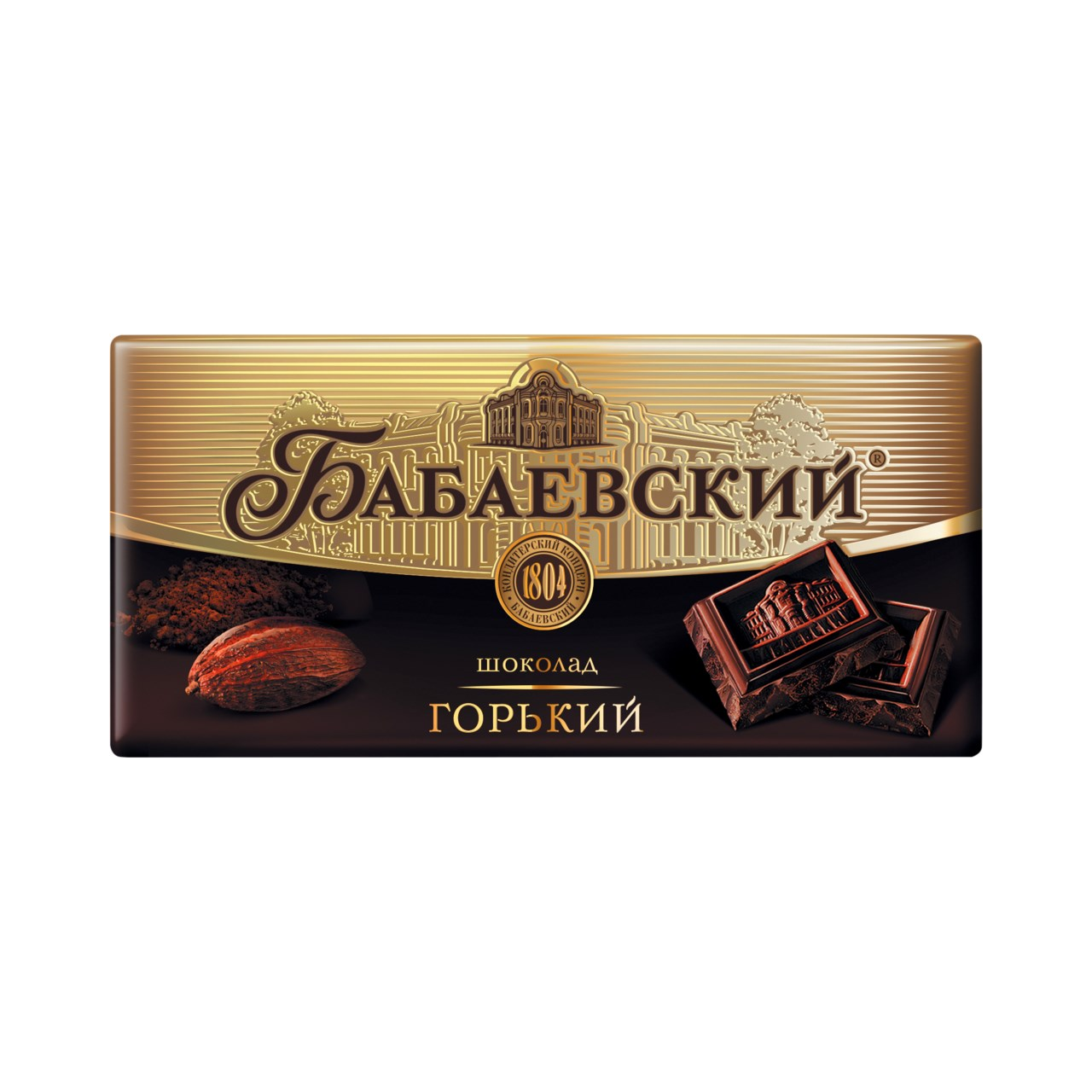 Шоколад Бабаевский 100 г горький
