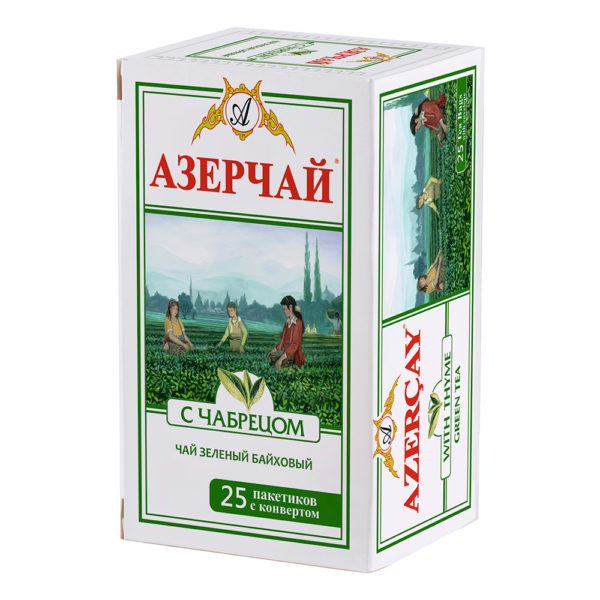 Чай Азерчай Чабрец 25 п
