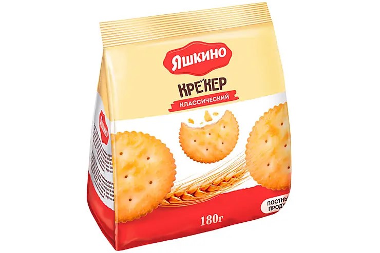 Печенье Крекер Яшкино классический 180 г