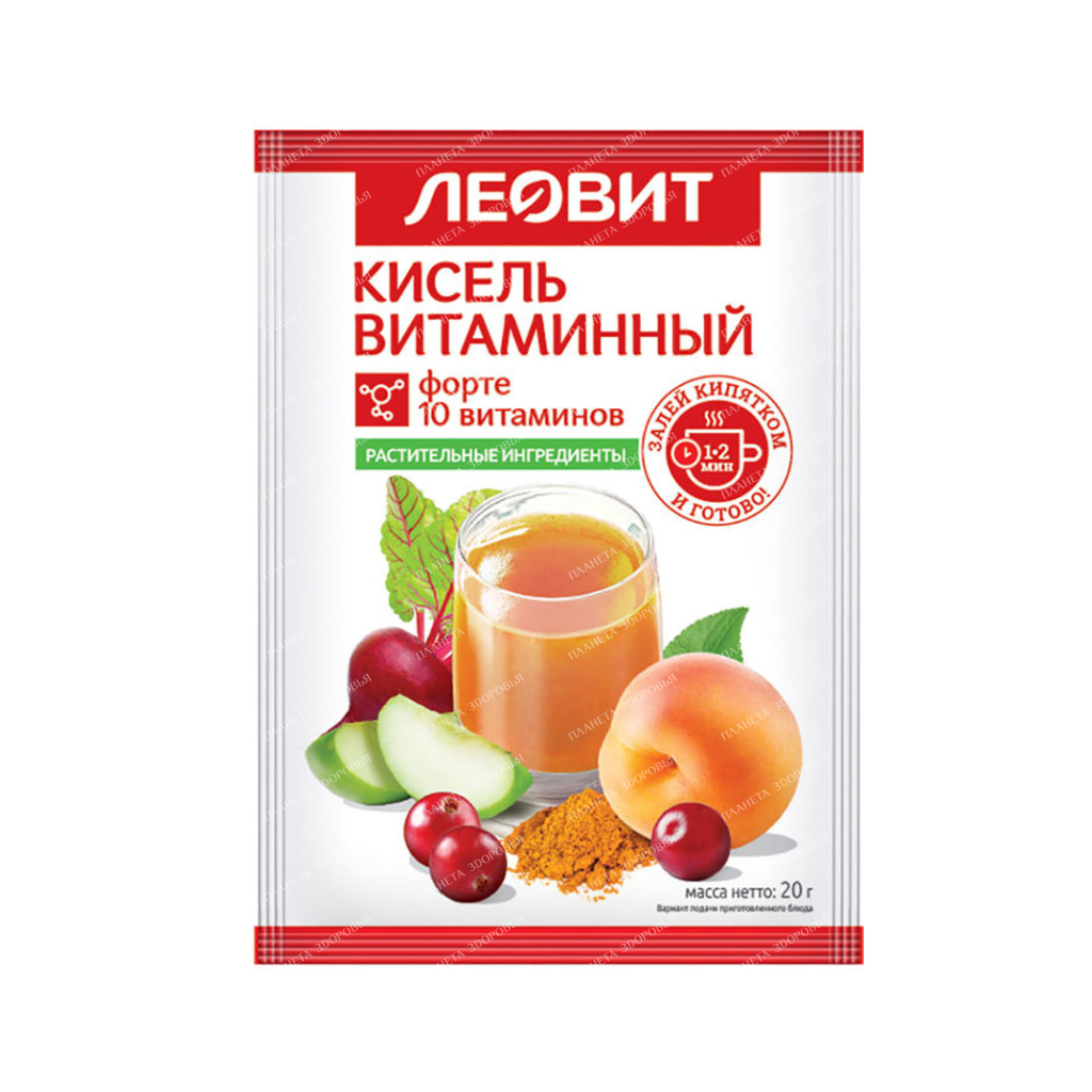 Кисель Леовит витаминный форте 20 г