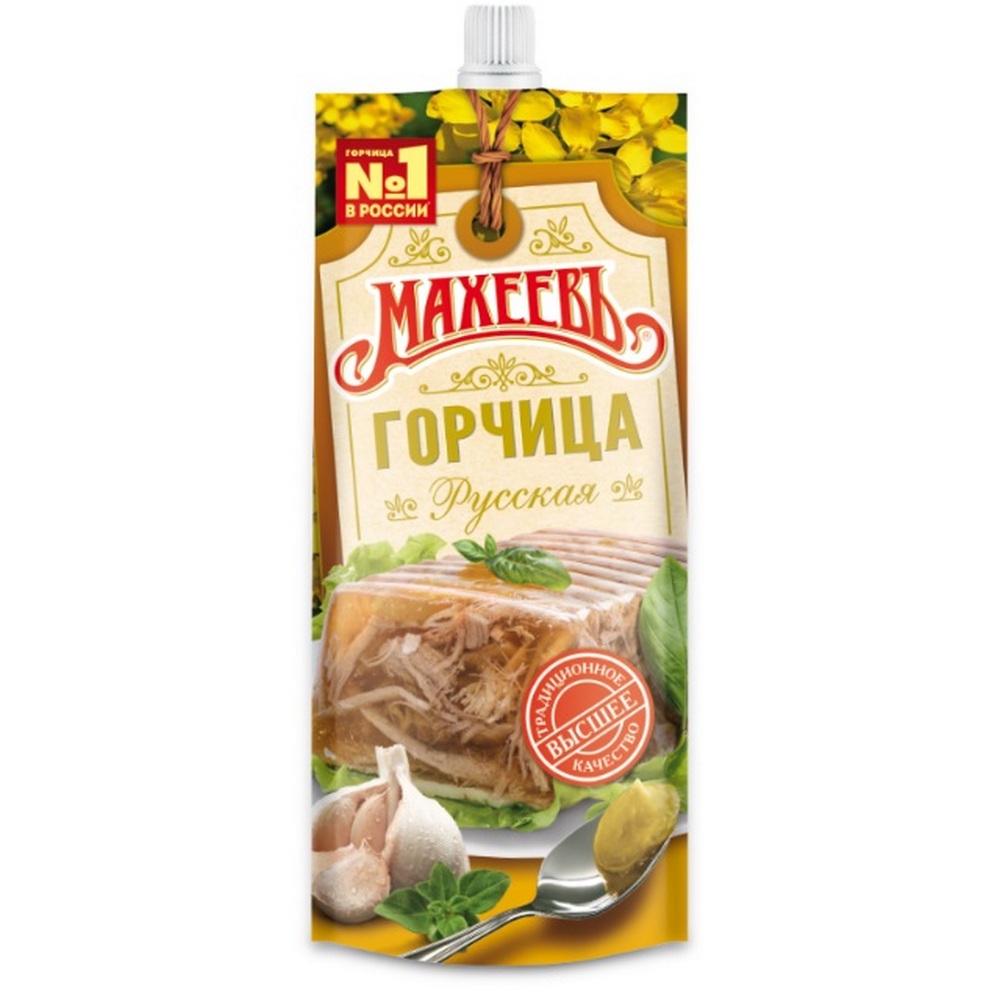 Горчица Махеев 140 г дой-пак Русская