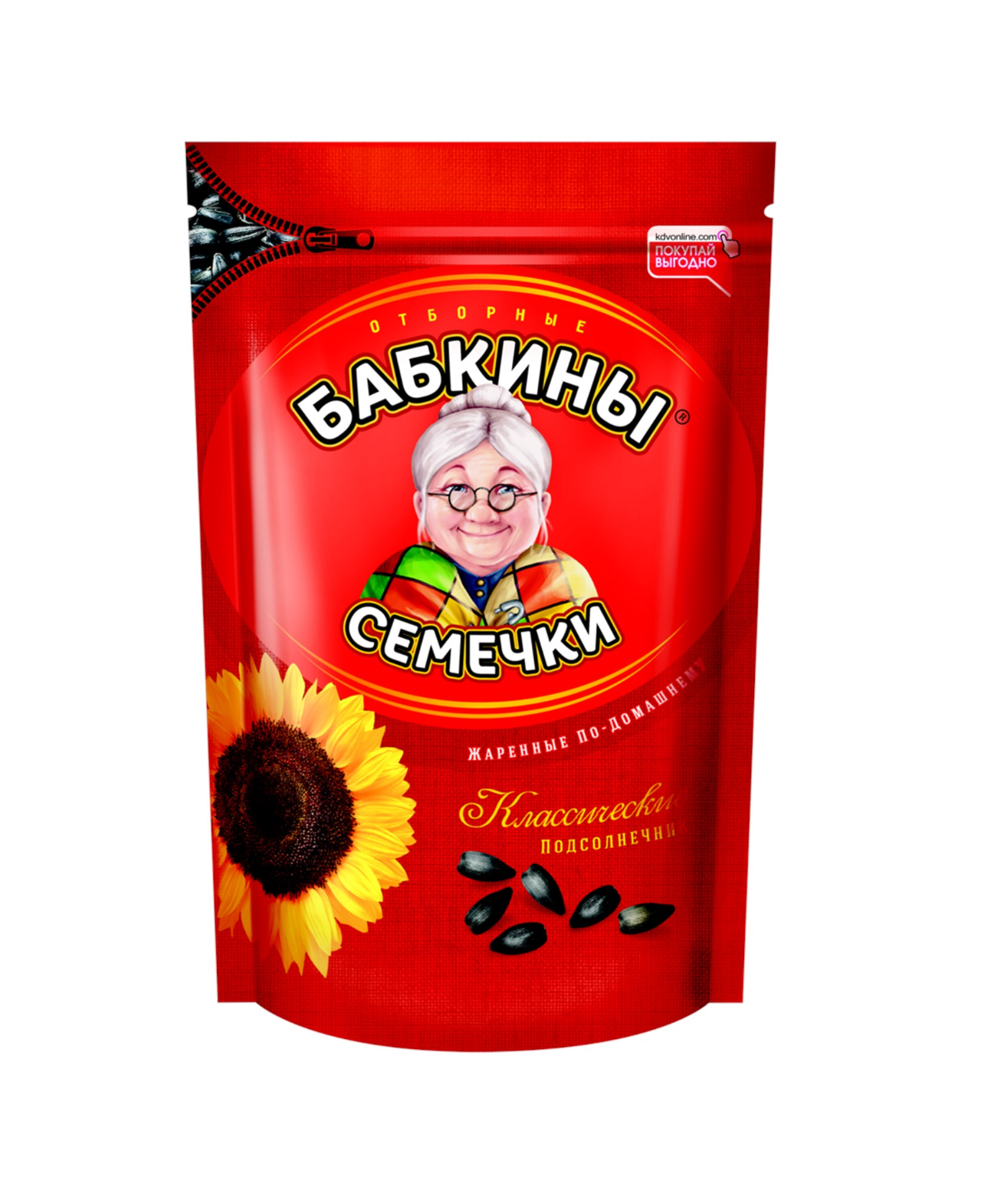 Семечки Бабкины семечки 300г классические